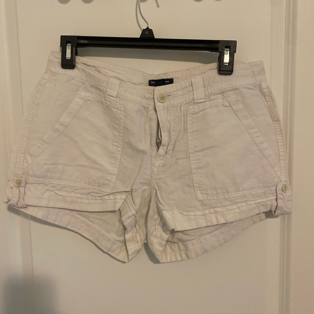 GAP Women's White Shorts